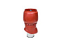 Изолированный вентиляционный выход Vilpe XL - 200/ИЗ/500 красный + колпак