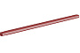 Труба снегозадерживающая овальная Borge кирпично-красная, 25*45 мм, длина 3 м