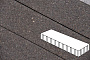 Плитка тротуарная Готика Premium Silver, Плита, №13, 500*125*100 мм