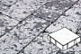 Плитка тротуарная Готика, City Granite FINERRO, Квадрат, Диорит, 200*200*60 мм