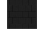 Плитка тротуарная SteinRus, Valencia Б.3.К.8, гладкая, черный, 300*300*80 мм