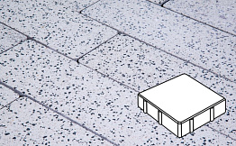 Плитка тротуарная Готика, City Granite FINO, Квадрат, Покостовский, 150*150*60 мм
