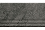 Клинкерная ступень с насечками Paradyz Ardis Dark, 600*300*8,5 мм
