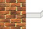 Декоративный кирпич White Hills Бремен брик угловой элемент цвет 308-45