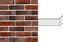Декоративный кирпич White Hills Кельн брик угловой элемент цвет 321-45