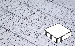 Плитка тротуарная Готика, Granite FINO, Квадрат, Покостовский, 200*200*60 мм
