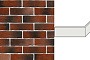 Декоративный кирпич White Hills Сити брик угловой элемент цвет 375-75