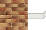 Декоративный кирпич White Hills Сити брик угловой элемент цвет 375-65