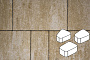 Плитка тротуарная Готика Natur, Веер, Оливковый, комплект 3 шт, толщина 60 мм