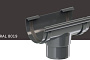Воронка KROP PVC для системы D 130/90 мм, RAL 8019