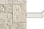 Облицовочный камень White Hills Бремар угловой элемент цвет 485-05