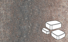 Плитка тротуарная Готика Natur, Классика, Юпитер, комплект 3 шт, толщина 60 мм