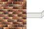 Декоративный кирпич White Hills Йорк Брик угловой элемент цвет 338-45