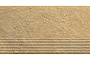 Клинкерная ступень с насечками Paradyz Eremite Beige, 600*300*8,5 мм