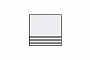 Клинкерная ступень плоская с насечками ABC Trend Anthrazit-hellgrau, 300*310*8 мм