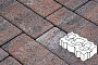 Плитка тротуарная Готика Natur FERRO, Газонная решетка, Альпин, 450*225*80 мм