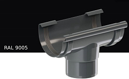Воронка KROP PVC для системы D 75/63 мм, RAL 9005
