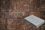 Плитка тротуарная SteinRus Инсбрук Альпен Б.7.Псм.6, гладкая, ColorMix Сепия, толщина 60 мм