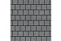 Плитка тротуарная SteinRus Армор В.2.К.8, Native, серый, 100*100*100 мм