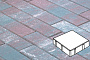 Плитка тротуарная Готика Natur, квадрат, Сатурн, 150*150*100 мм