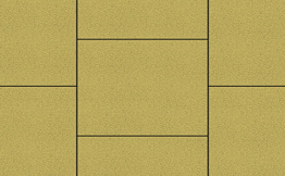 Плитка тротуарная Квадрум (Квадрат) Б.6.К.8 гранит желтый