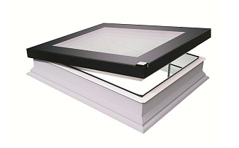 Окно для плоских крыш FAKRO DEF-D U6 без купола, 900*1200 мм