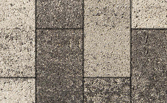 Плитка тротуарная Прямоугольник (Ла-Линия) Б.5.П.8 Листопад гладкий Антрацит 600*300*80 мм