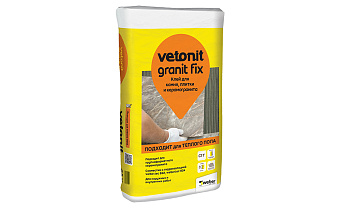 Плиточный цементный клей vetonit granit fix С1, 25 кг