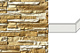 Облицовочный камень White Hills Норд Ридж угловой элемент цвет 270-15