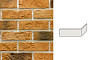 Угловой декоративный кирпич Redstone Town brick TB-31/U 200*85*65 мм