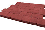 Плитка тротуарная SteinRus Инсбрук Альт А.1.Фсм.4, Old-age, красный, толщина 40 мм
