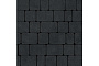 Плитка тротуарная SteinRus Инсбрук Альт Б.1.Фсм.6, гладкая, черный, толщина 60 мм