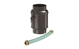 Водосборник цилиндрический в комплекте Aquasystem PURAL RR 32 для системы D 150/100