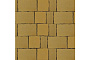 Плитка тротуарная SteinRus Старый город Б.2.Фсм.6, гладкая, желтый, толщина 60 мм