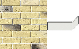 Декоративный кирпич White Hills Кельн брик угловой элемент цвет 320-35