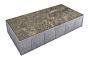 Плитка тротуарная Прямоугольник (Ла-Линия) Б.5.П.8 Искусственный камень Базальт 600*300*80 мм