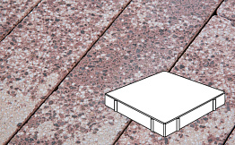 Плитка тротуарная Готика, City Granite FINERRO, Квадрат, Сансет, 500*500*80 мм