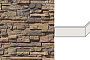 Угловой искусственный камень для навесных вентилируемых фасадов White Hills Уайт Клиффс F152-95
