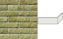 Декоративный кирпич White Hills Толедо угловой элемент цвет 401-95