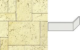 Облицовочный камень White Hills Бремар угловой элемент цвет 486-15