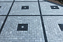 Плитка тротуарная Прямоугольник (Ла-Линия) Б.1.П.8 Стоунмикс черный, 300*200*80 мм