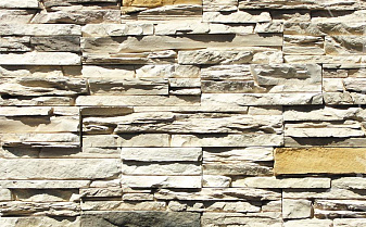 Искусственный камень для навесных вентилируемых фасадов White Hills Кросс Фелл цвет F100-00