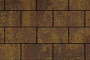 Плитка тротуарная Прямоугольник (Ла-Линия) Б.1.П.8 Листопад гранит Осень, 300*200*80 мм