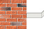 Декоративный кирпич White Hills Кельн брик угловой элемент цвет 320-55