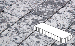 Плитка тротуарная Готика, City Granite FINERRO, Плита, Диорит, 500*125*100 мм