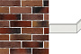 Декоративный кирпич White Hills Сити брик угловой элемент цвет 378-75