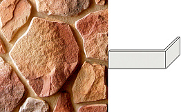 Облицовочный камень White Hills Рутланд угловой элемент цвет 600-45