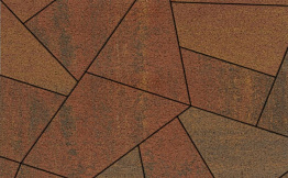 Плитка тротуарная Оригами 4Фсм.8 Листопад гранит Арабская ночь