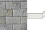 Угловой декоративный кирпич для навесных вентилируемых фасадов правый White Hills Шеффилд цвет F431-85
