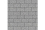 Плитка тротуарная SteinRus Севилья В.8.П.8, Native, серый, 300*150*80 мм